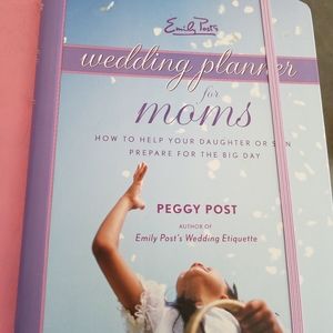mom's wedding planning book, never used